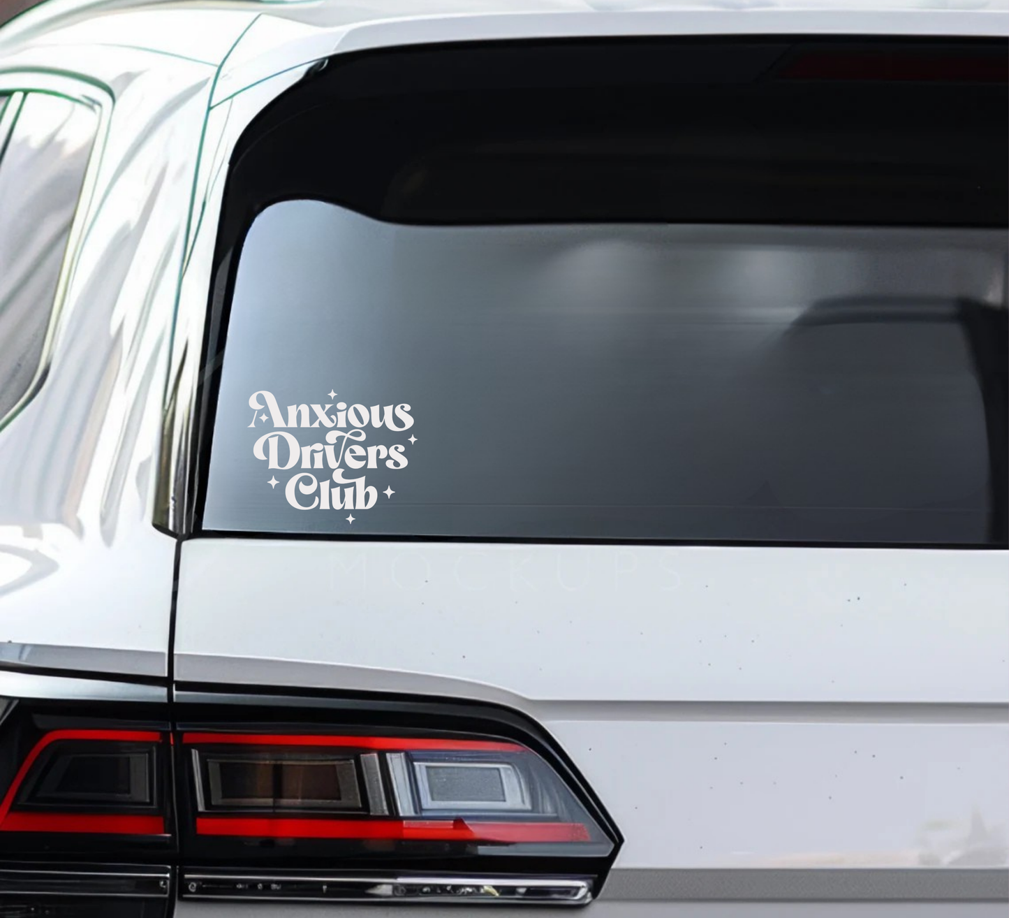 Anxious Drivers Club Decal