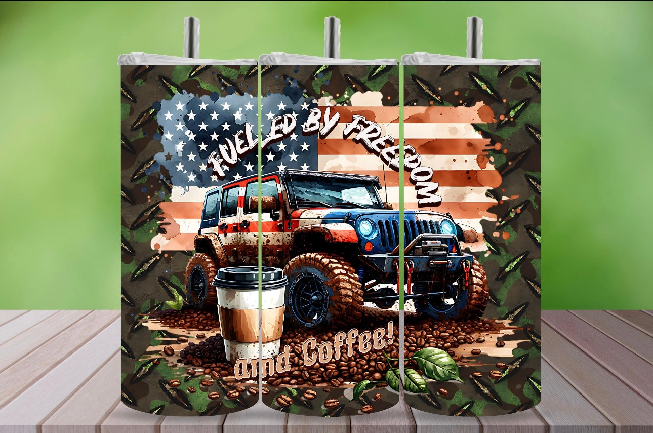 Fueled by Freedom #2 Tumbler