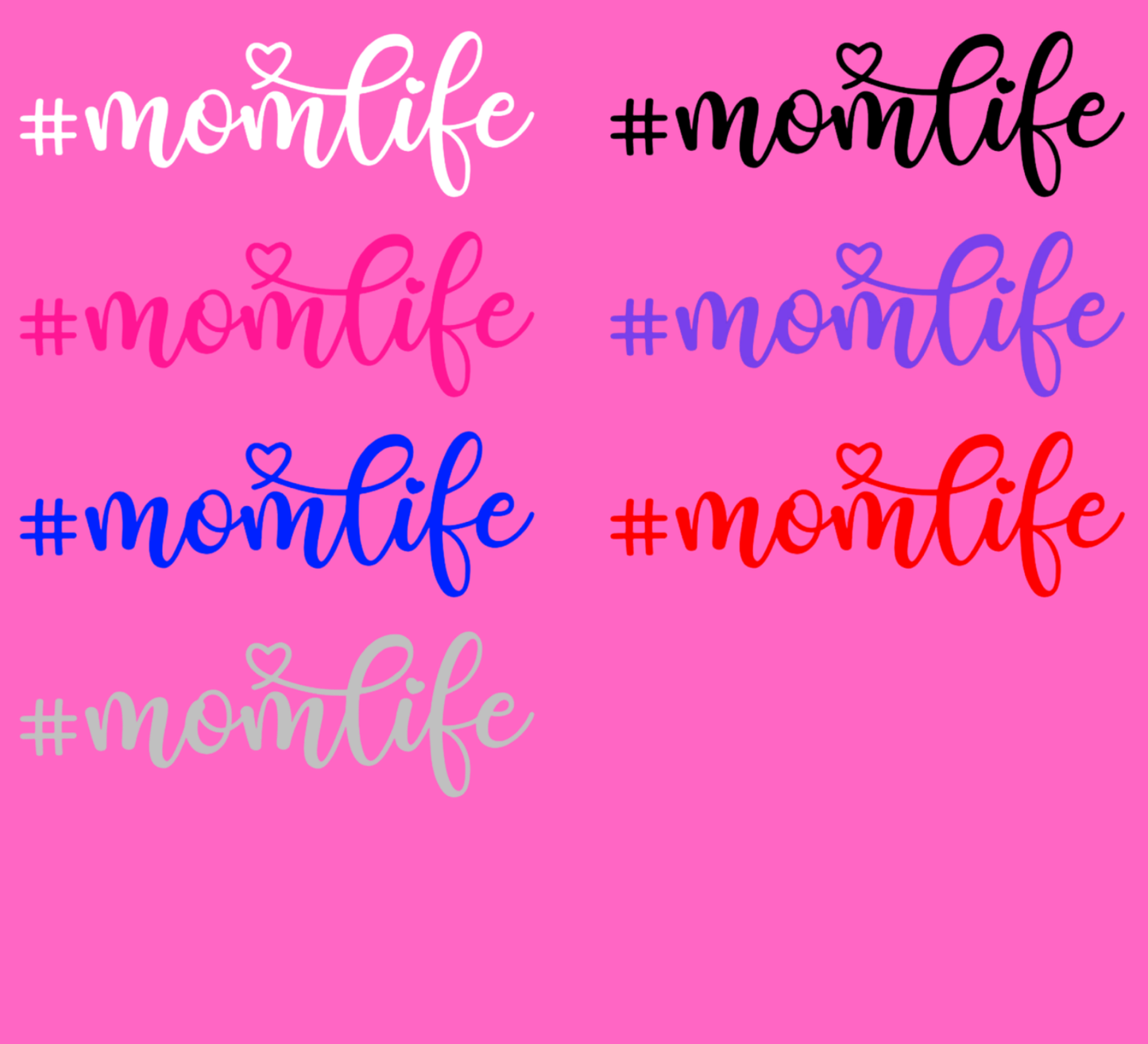 Mom Life Decal