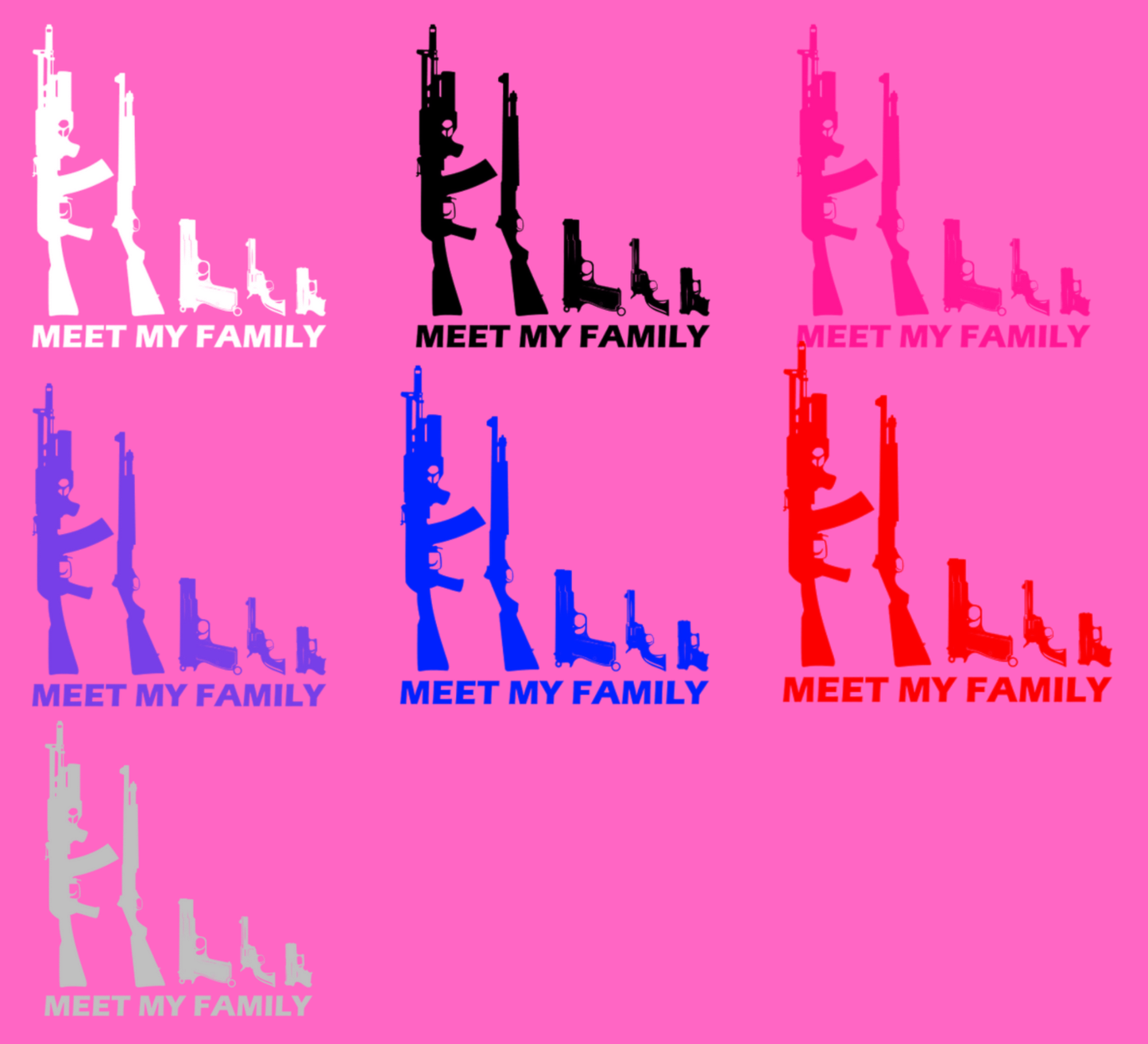 Meet My Family Decal