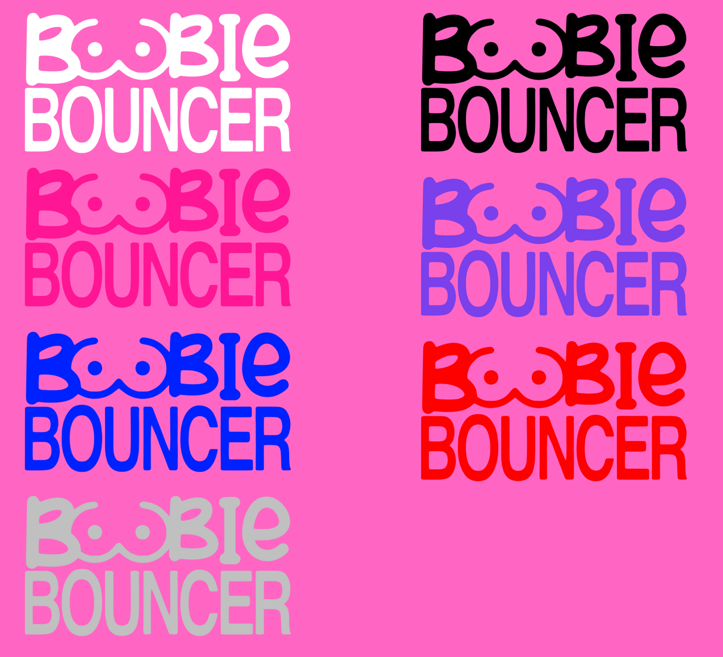 Boobie Bouncer Car Decal