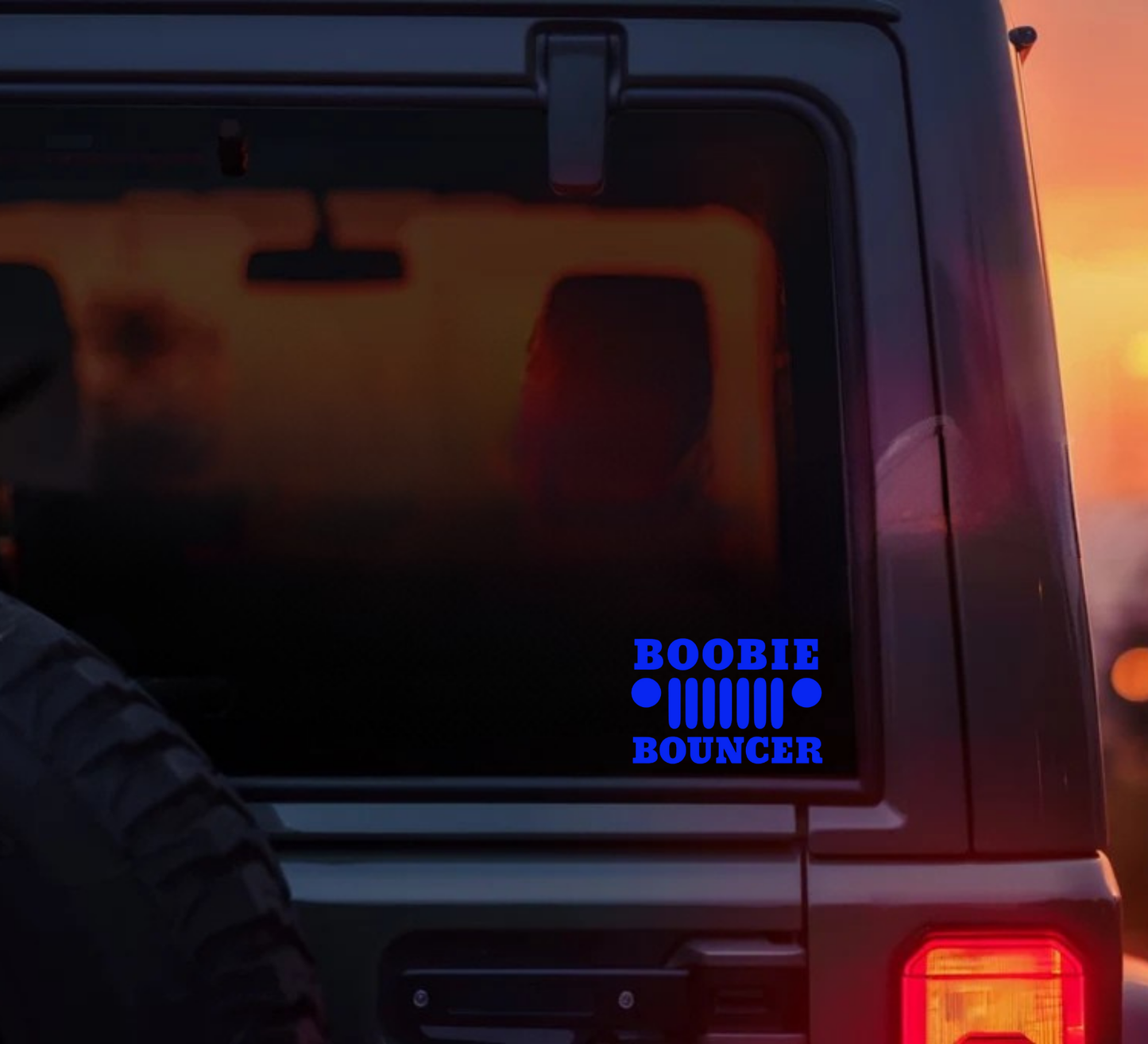 Boobie Bouncer "Grill" Decal