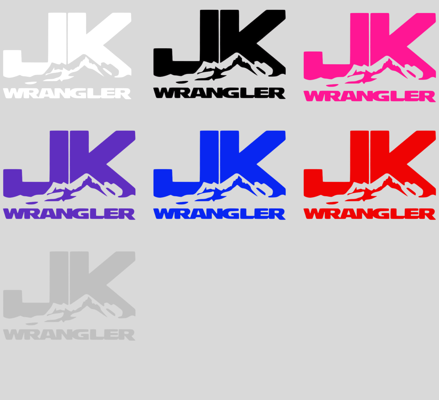 JK Wrangler Decal