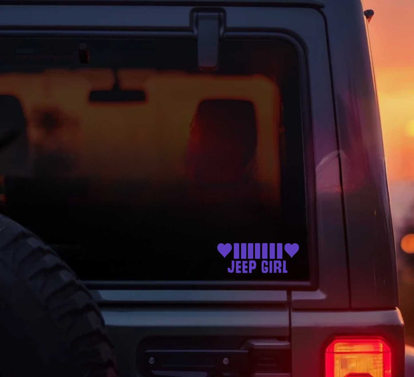 Jeep Girl Decal