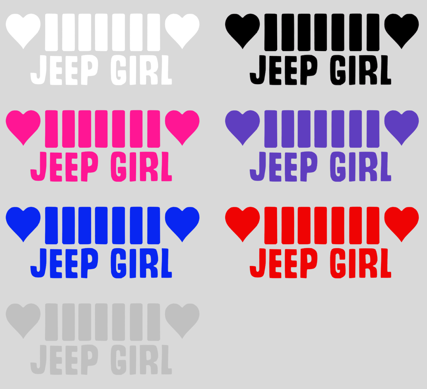 Jeep Girl Decal