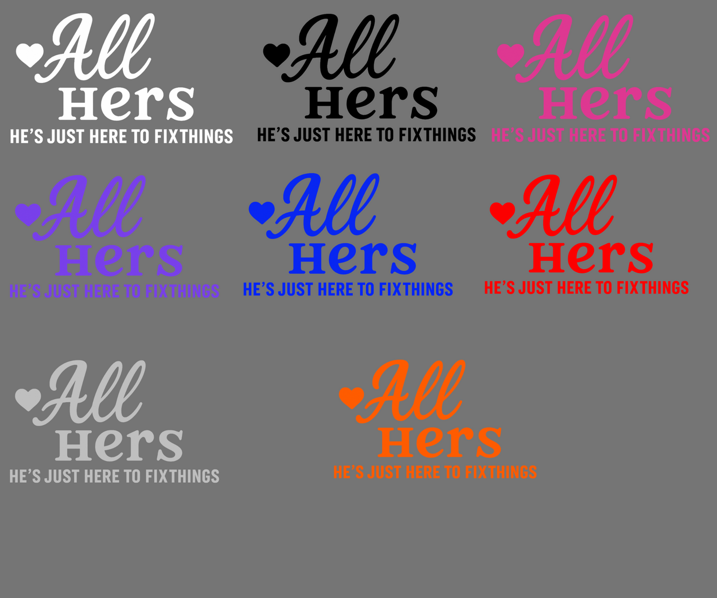 All Hers Decal