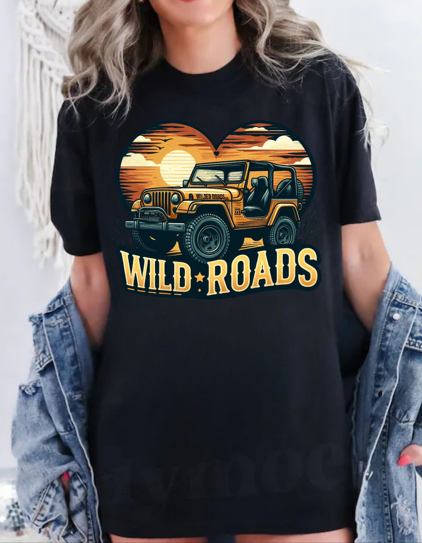 Wild Roads Jeep T-shirt