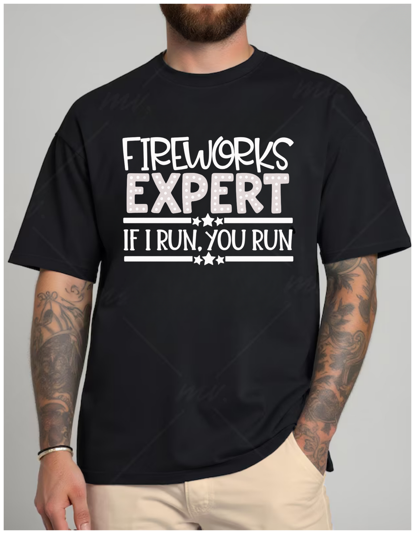 Fireworks Expert T-shirt