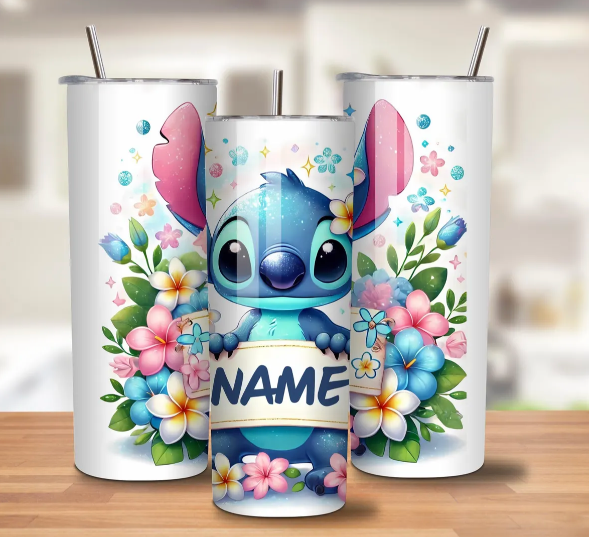 Stitch Tumbler with name