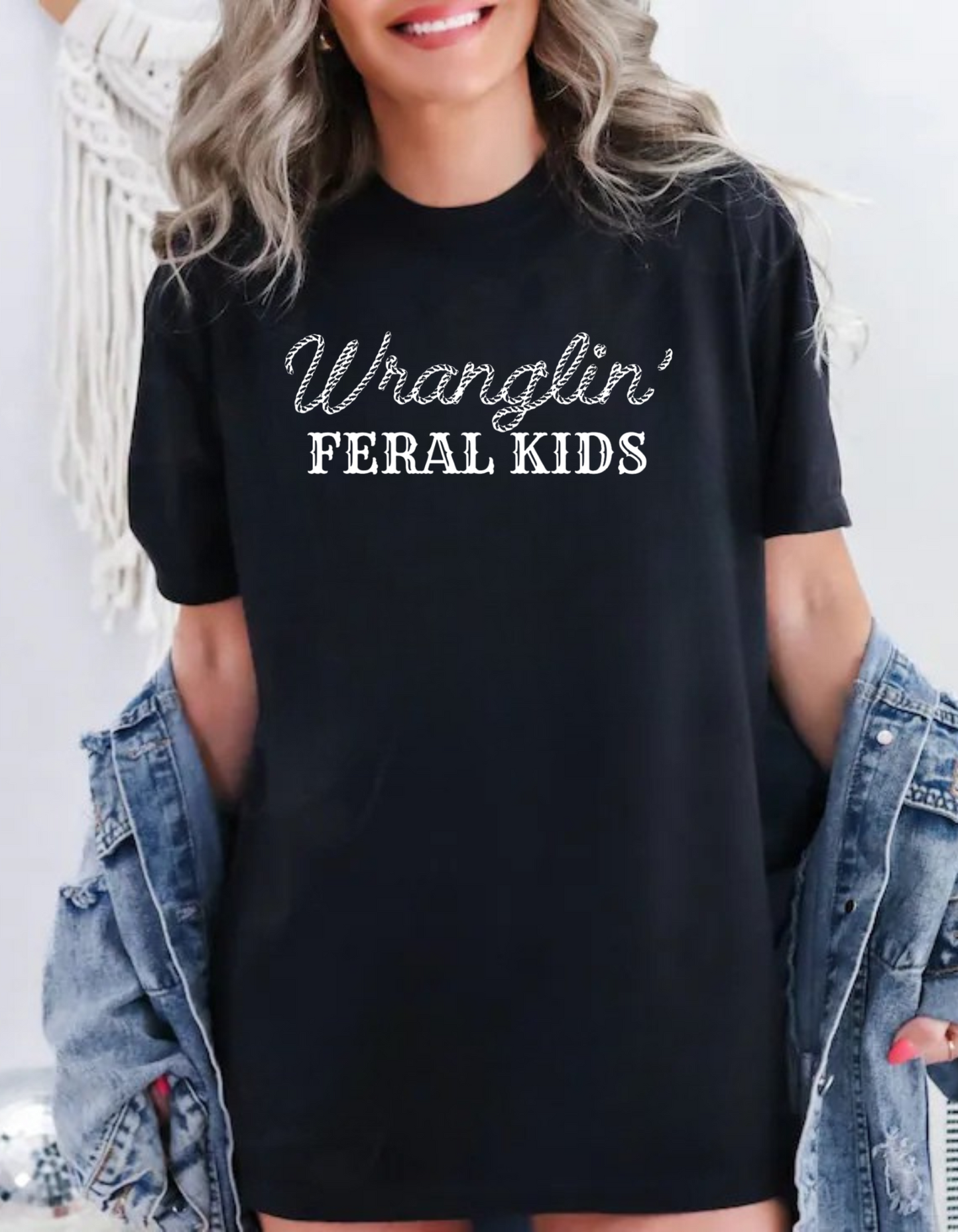 "Wranglin’ Feral Kids" T-Shirt