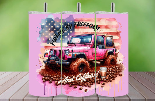 Fueled by Freedom Tumbler