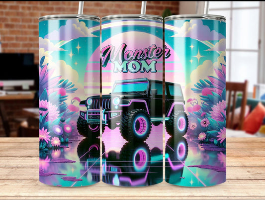 Monster Mom Tumbler
