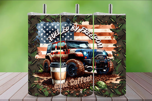 Fueled by Freedom #2 Tumbler