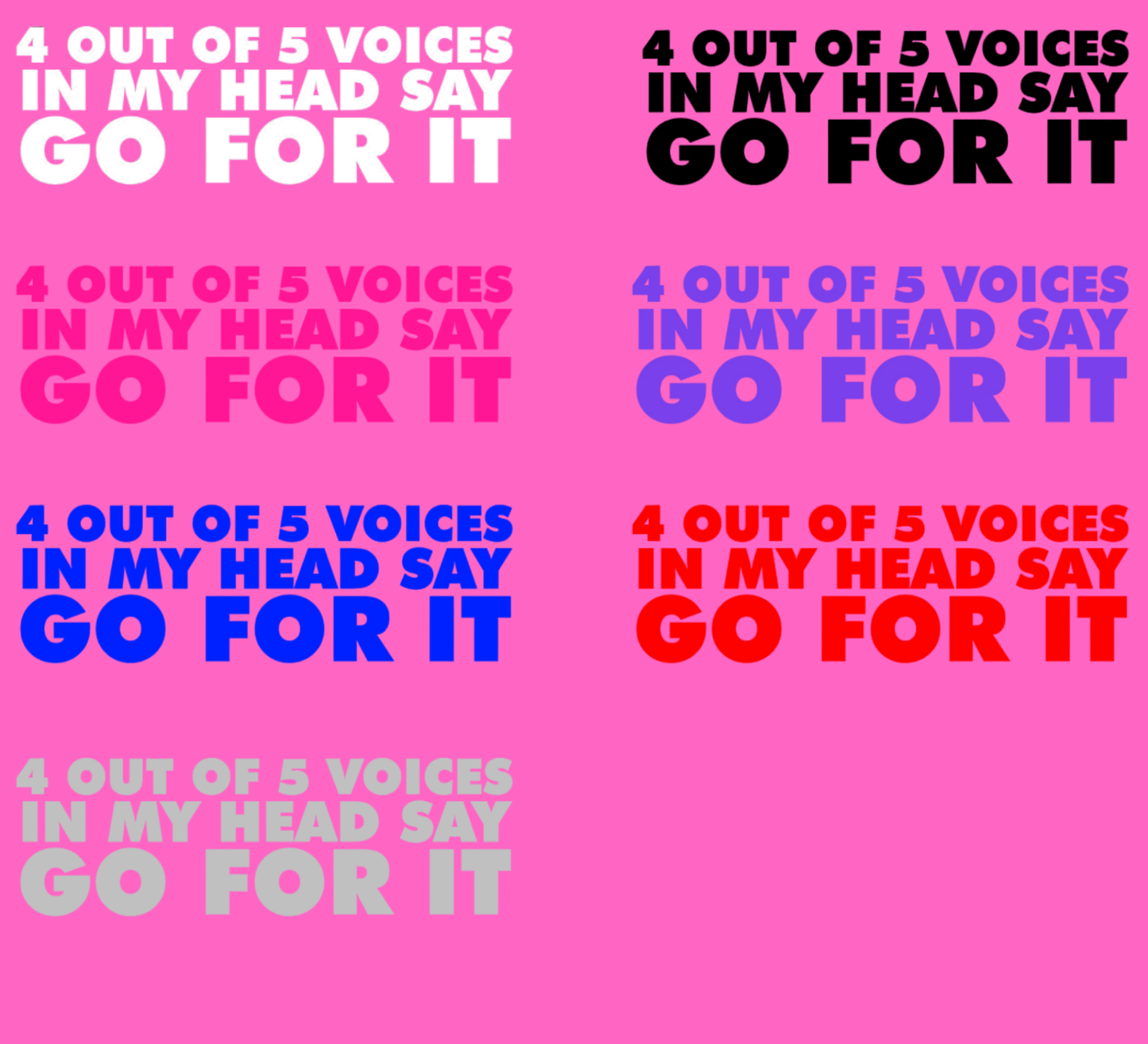 Go For It Decal