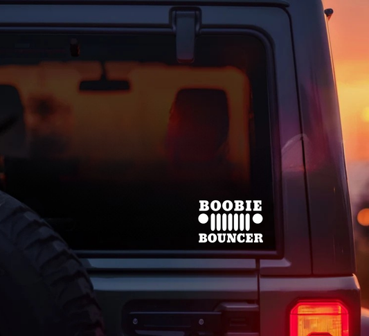 Boobie Bouncer "Grill" Decal