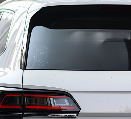 Detroit D Decal