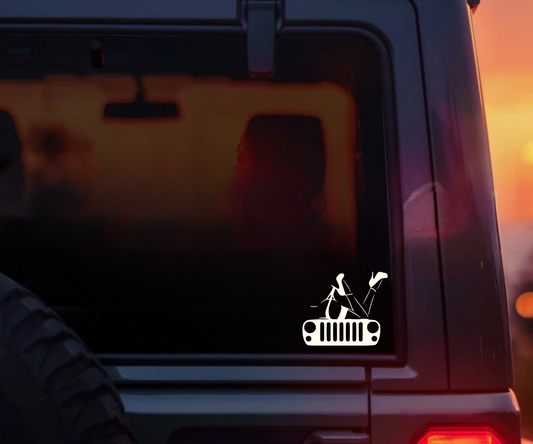 Jeep Grill Decal