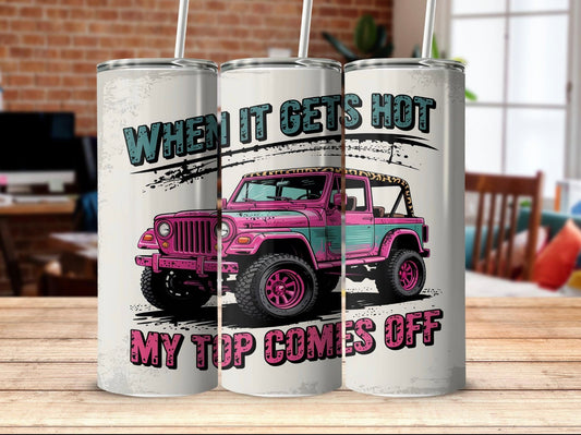 Top comes off Tumbler