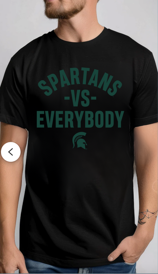 Spartans VS Everybody T-shirt