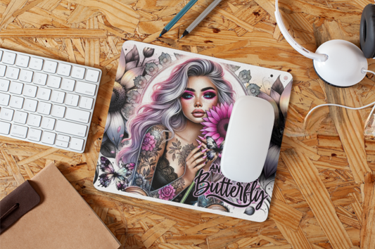 Mouse Pad (Anti-Social Butterfly)