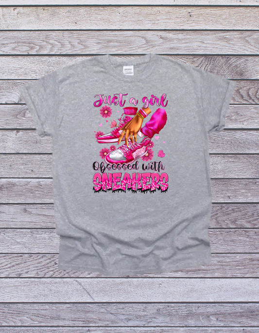 Just A Girl *Sneaker Shirt*