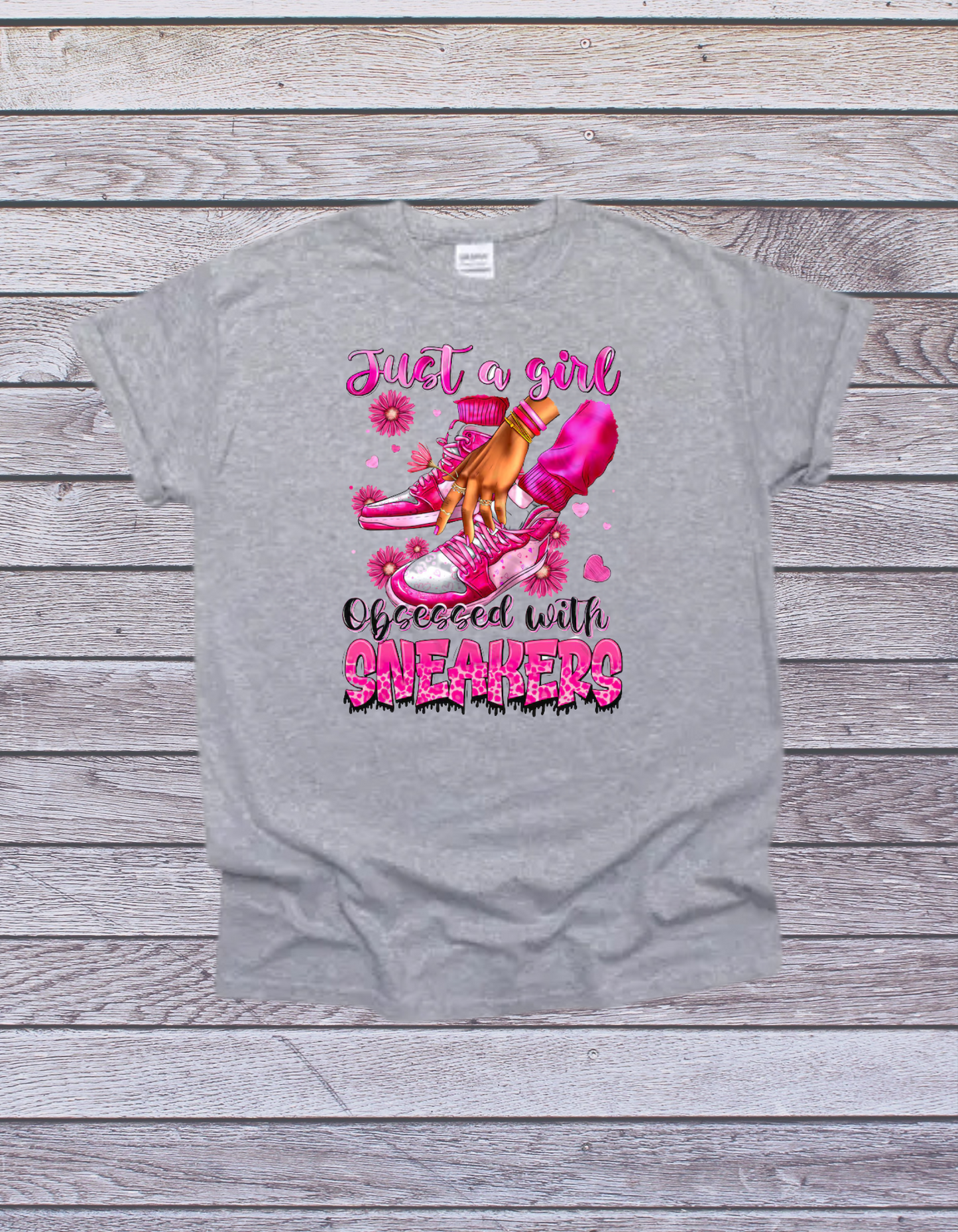 Just A Girl *Sneaker Shirt*
