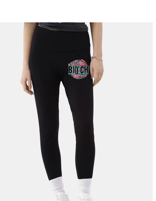 "Petty Pitch Mafia" Leggings