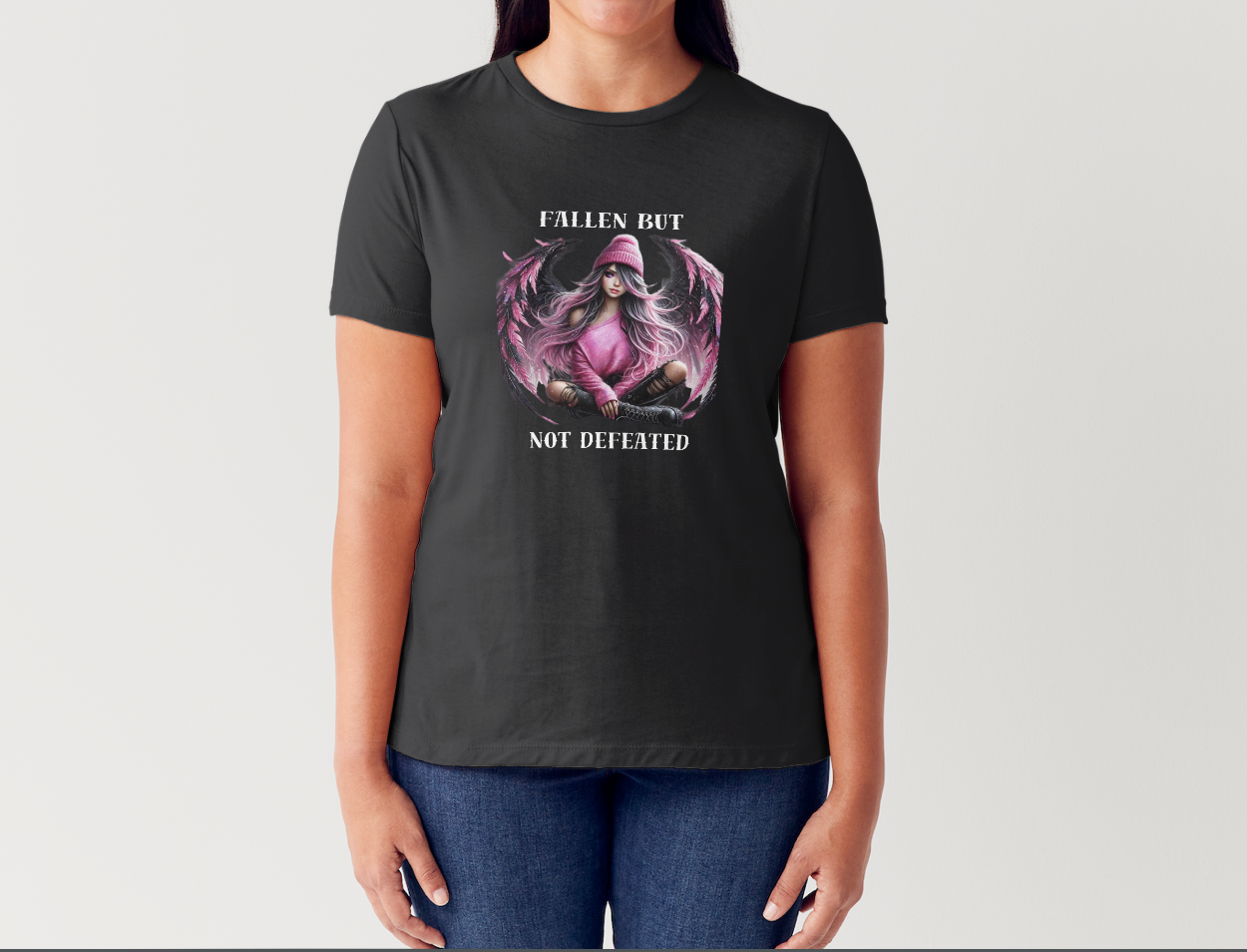 Angel "Fallen But Not Defeated T-Shirt