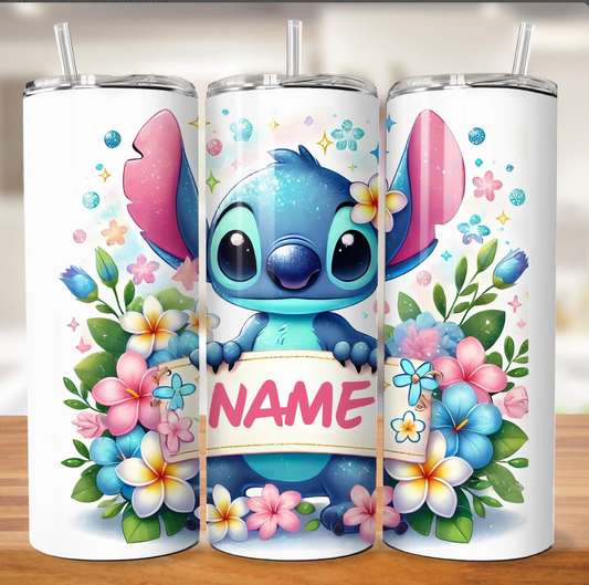 Stitch Tumbler with name