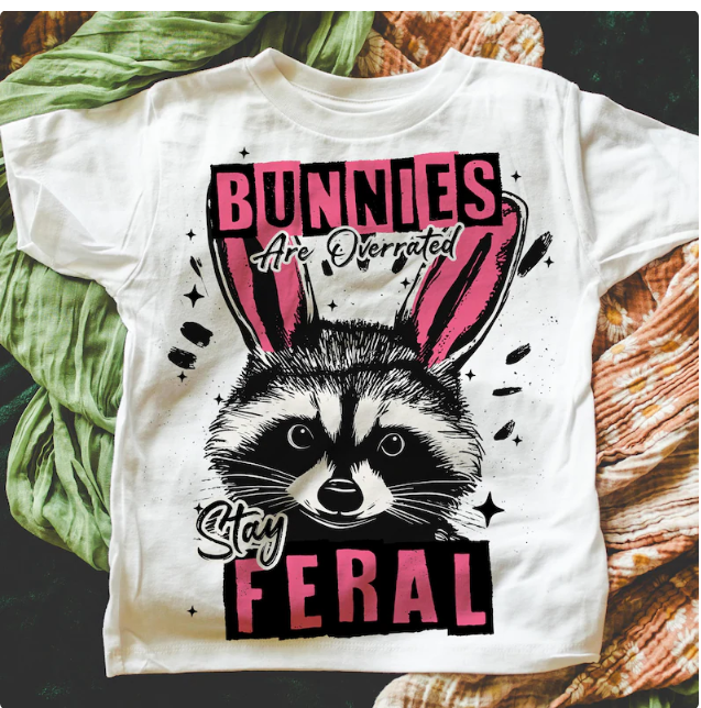 Easter "Stay Feral" T-Shirt