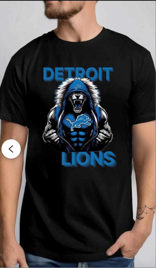 Detroit Lions Roaring Lion Tee