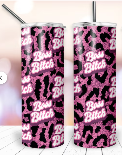 "Boss Bitch" Tumbler